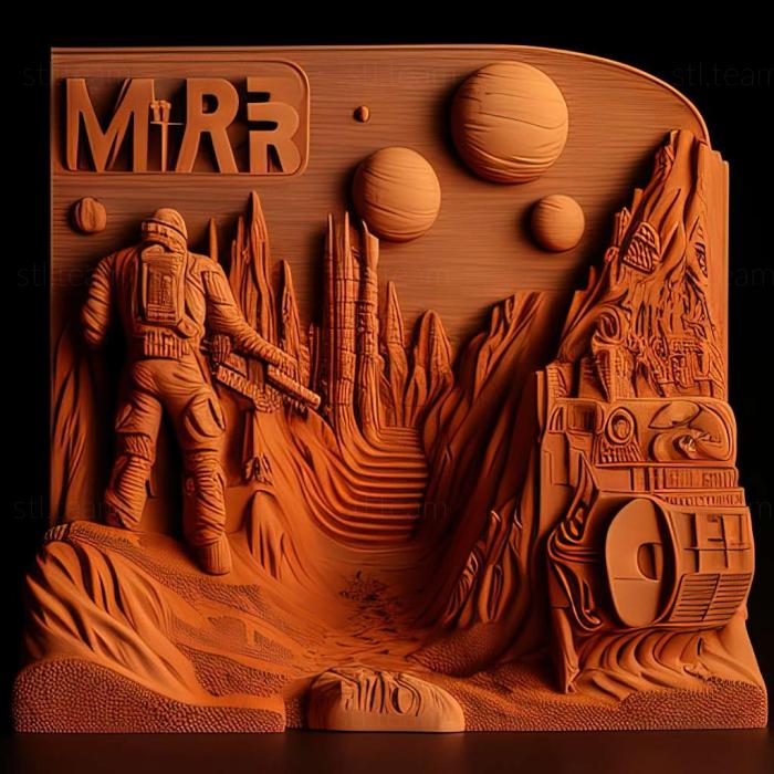 3D модель Игра «Покори Марс» (STL)